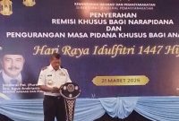 Direktur Jenderal Pemasyarakatan Drs.Mashudi (Foto Genzanews.com)