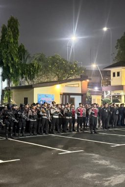 Patroli Dini Hari Brimob Polda Metro Jaya, Empat Pelaku Diamankan, Jakarta Utara Tetap Kondusif