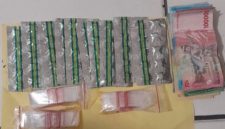 Barang Bukti obat keras seperti tramadol, eksimer, alprazolam, dan trihexyphenidyl. (Foto - Ist)
