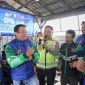Kakorlantas Polri Irjen Pol. Drs. Agus Suryonugroho, S.H., M.Hum bersama komunitas ojol di Sukabumi, di antaranya GOCIB (Gabungan Ojol Cibadak), SOGRABIS (Solidaritas Grab Sukabumi), Booster (Baraya Online Sukabumi Parungkuda), serta LadyGrab (Perkumpulan Grab Wanita). (Foto - Ist)